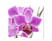 Paravent Somme aus 5 Panels - 180 x 200 cm - Orchidee, Mendler