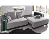 Big-Sofa, inklusive RGB-LED-Beleuchtung