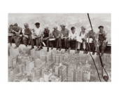 Home affaire Wandbild, Größe 90 x 60 cm, »Eating above Manhattan«