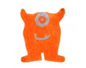 Teppich Soft Monster - Orange - Maße: 120 x 100 cm, Tom Tailor
