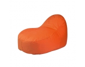 Outdoor Sitzsack in Orange Polyester